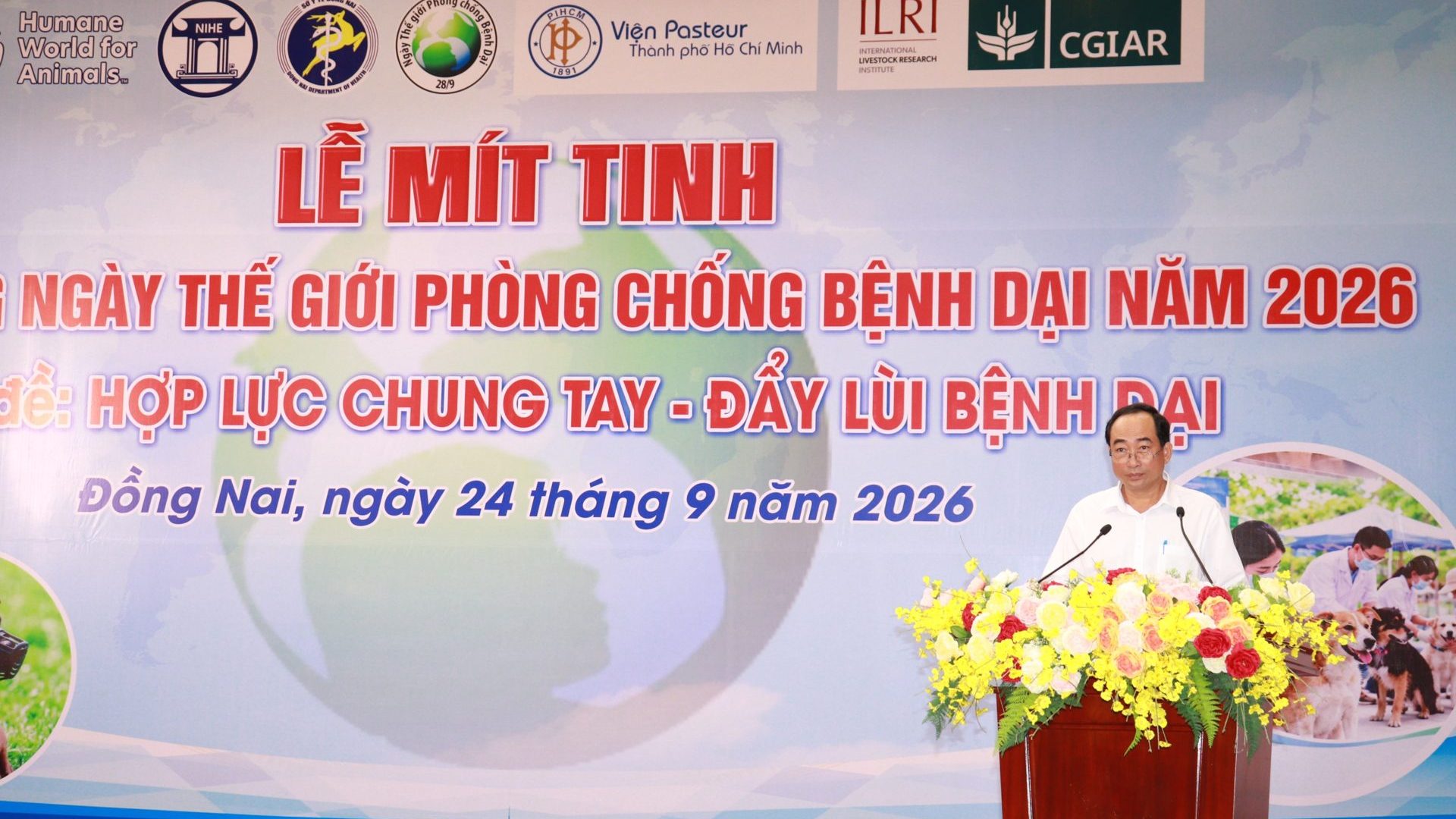 Lễ mít tinh Ngày Thế giới phòng, chống bệnh dại 2026